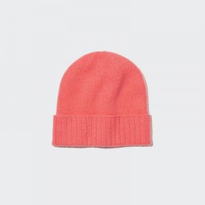 Gorros Uniqlo Cashmere De Punto Mujer Rosas | 685723_PE