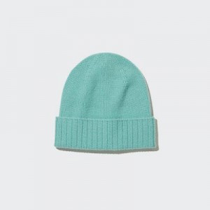 Gorros Uniqlo Cashmere De Punto Mujer Verde | 430982_PE