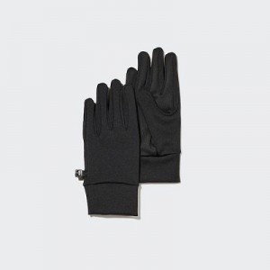 Guantes Uniqlo HEATTECH Lined Stretch Mujer Negras | 213596_PE