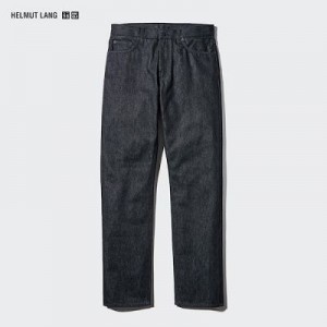 Jeans Uniqlo Classic Cut Hombre Negras | 490738_PE