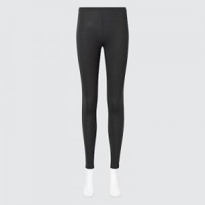 Leggins Uniqlo HEATTECH Mujer Gris | 93786_PE