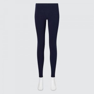 Leggins Uniqlo HEATTECH Ultra Warm Mujer Azul Marino | 190374_PE