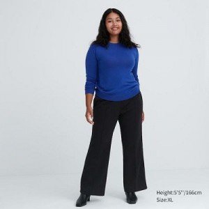 Pantalon Uniqlo Dry Sweat Track Mujer Negras | 986017_PE