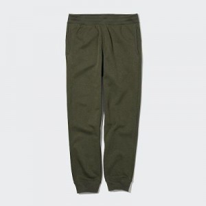 Pantalones Deportivos Uniqlo HEATTECH Pile-Lined Hombre Verde Oliva | 708241_PE