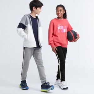 Pantalones Deportivos Uniqlo Ultra Stretch Dry Niños Gris | 58631_PE