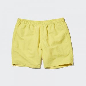 Short Uniqlo Swim Active (5.5") Hombre Amarillo | 196734_PE