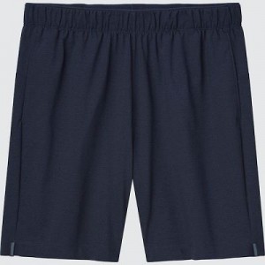 Short Uniqlo Ultra Stretch Active (7") Hombre Azul Marino | 953842_PE