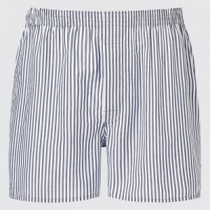 Trunks Uniqlo Woven London A Rayas Hombre Azules | 645829_PE