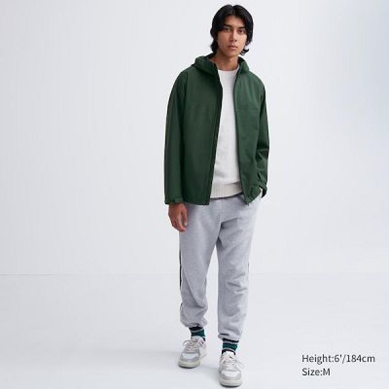 Anorak Uniqlo BLOCKTECH (3D Cut) Hombre Gris | 310879_PE