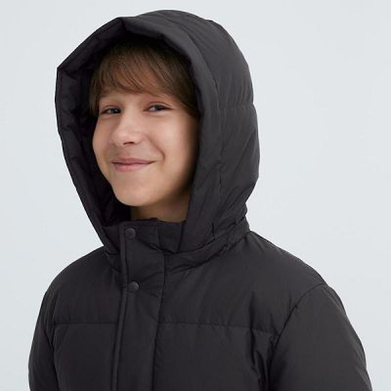 Anorak Uniqlo Down Niños Moradas | 582197_PE