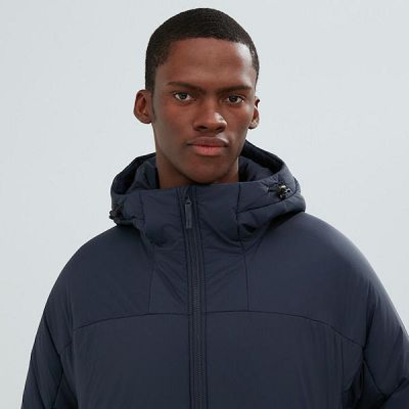 Anorak Uniqlo PUFFTECH Light (Warm Acolchado) Hombre Azul Marino | 528130_PE