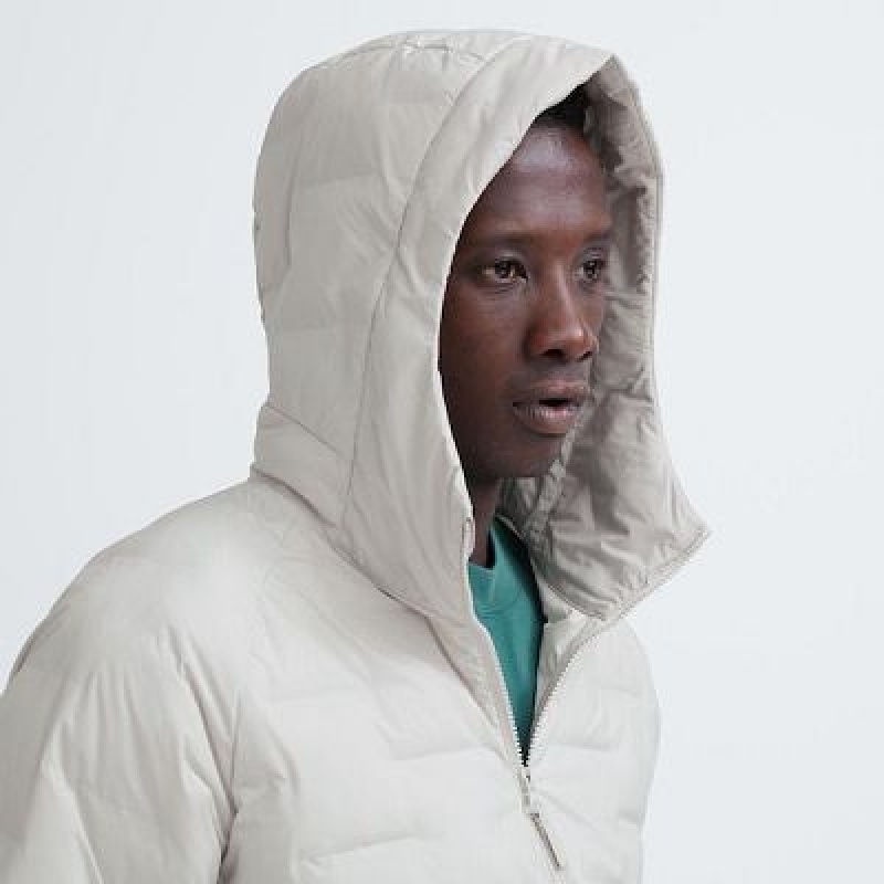 Anorak Uniqlo PUFFTECH (Warm Acolchado) Hombre Negras | 571963_PE