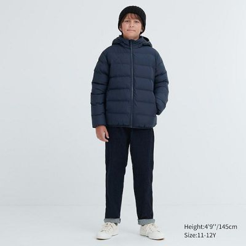 Anorak Uniqlo PUFFTECH Washable (Warm Acolchado) Niños Verde | 71683_PE