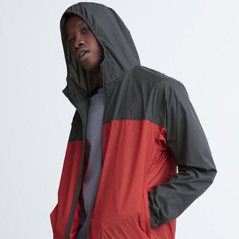 Anorak Uniqlo Pocketable UV Protection 3D Cut (Color Block) Hombre Rojas | 59782_PE