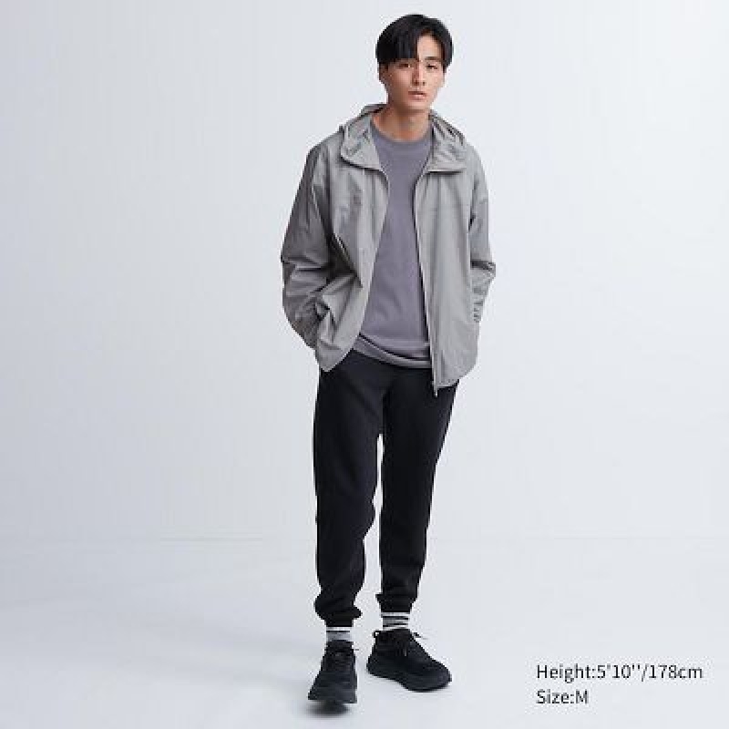 Anorak Uniqlo Pocketable UV Protection 3D Cut Hombre Gris | 195063_PE