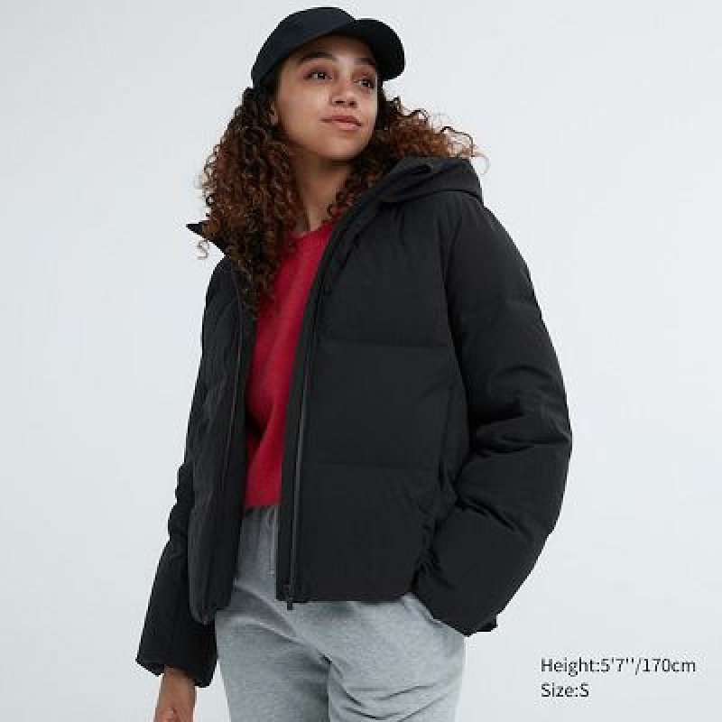 Anorak Uniqlo Seamless Down Mujer Negras | 857064_PE