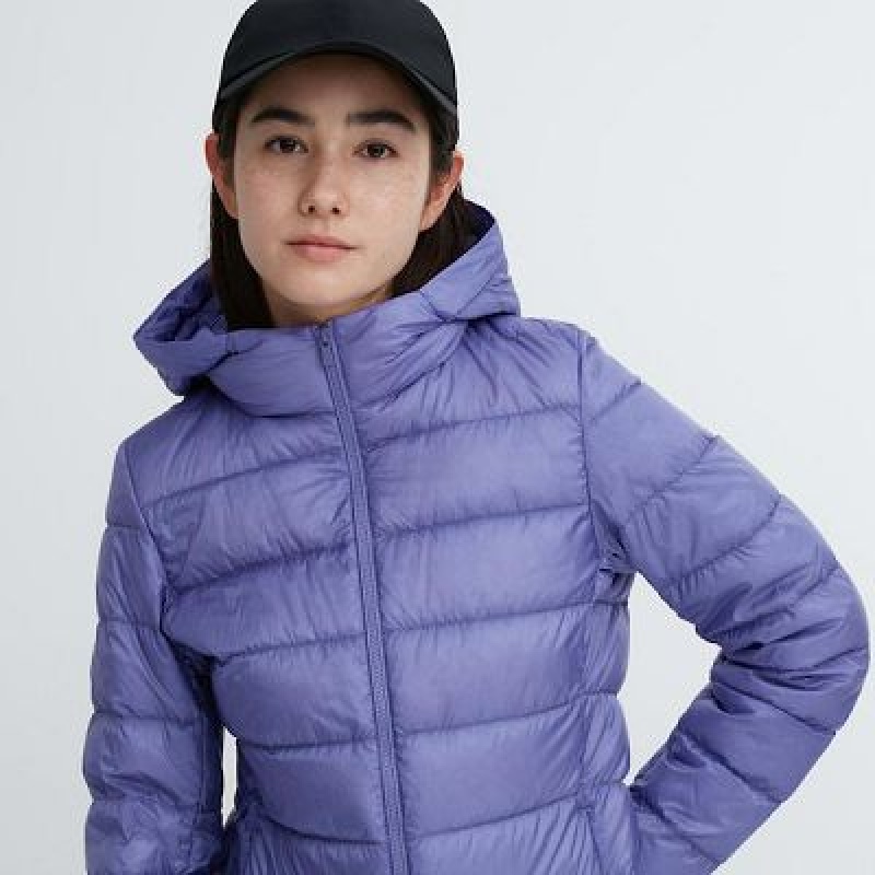 Anorak Uniqlo Ultra Light Down Mujer Azul Marino | 627384_PE