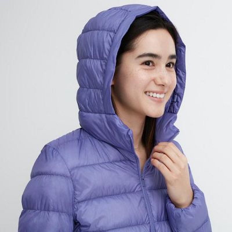 Anorak Uniqlo Ultra Light Down Mujer Azul Marino | 627384_PE