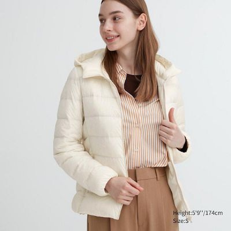 Anorak Uniqlo Ultra Light Down Mujer Blancas | 380294_PE