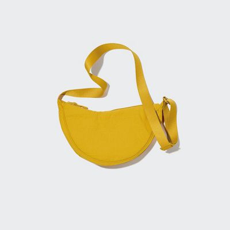 Bolsa De Hombro Uniqlo Round Mini Mujer Amarillo | 506327_PE