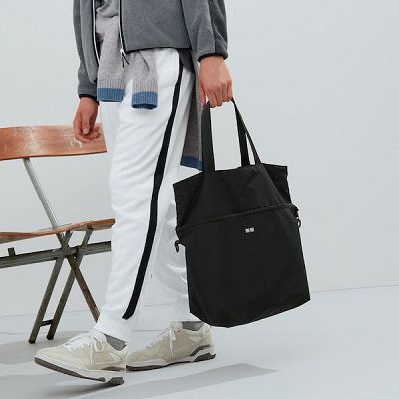 Bolsas Uniqlo 2Way Sports Bag Hombre Negras | 63147_PE