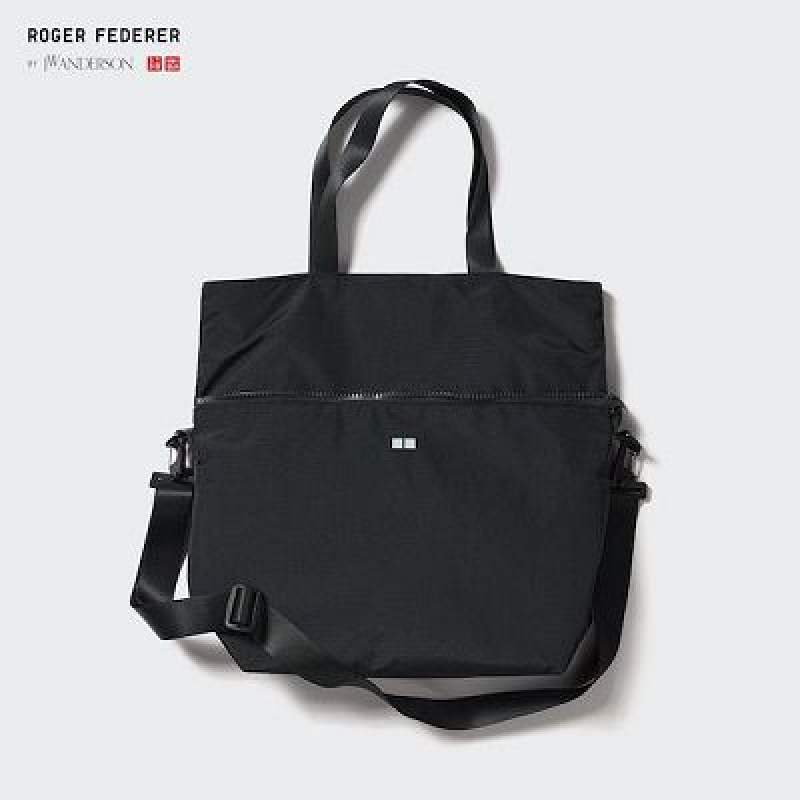 Bolsas Uniqlo 2Way Sports Bag Hombre Negras | 63147_PE