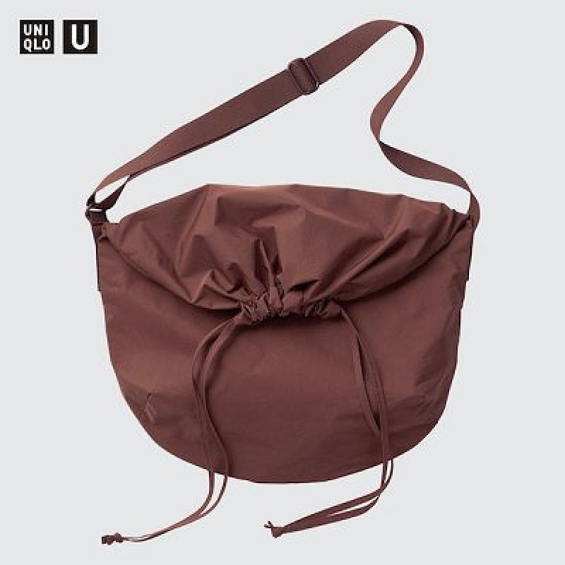 Bolsas Uniqlo Drawstring Hombre Wine | 475893_PE