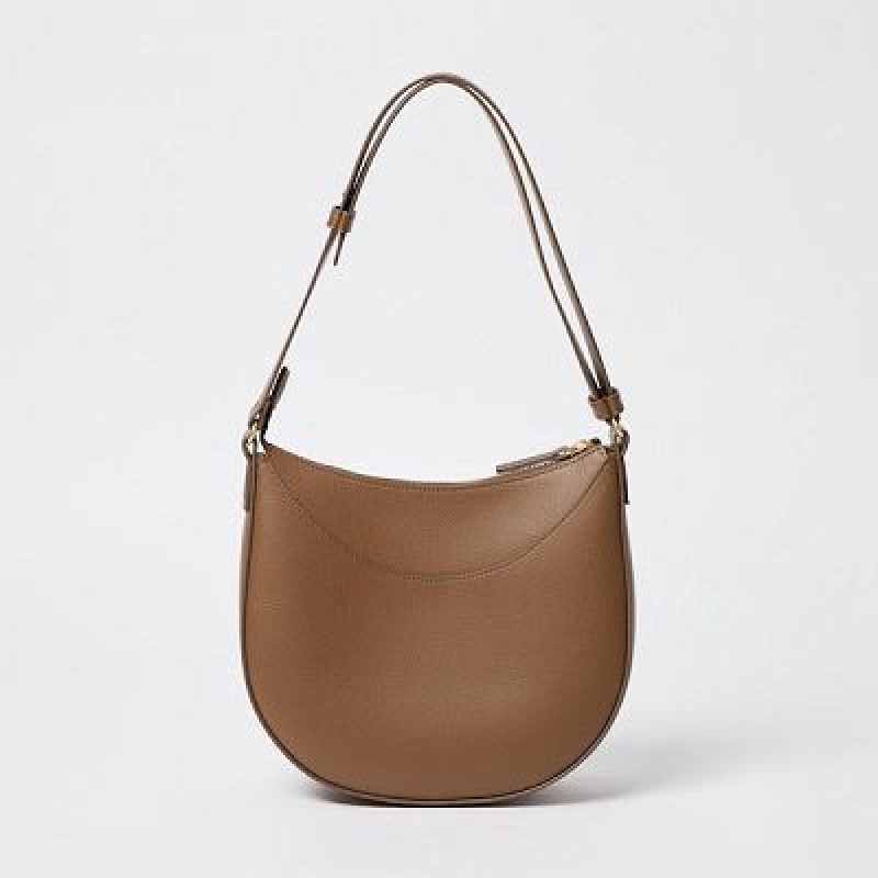 Bolsas Uniqlo Faux-Cuero One Handle Mujer Negras | 529836_PE