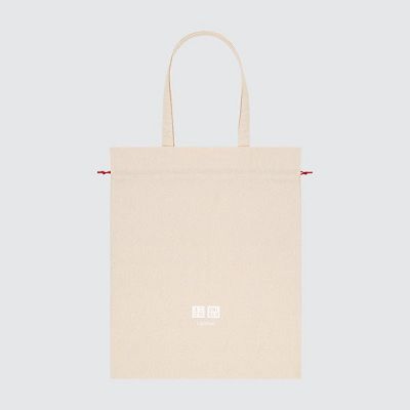 Bolsas Uniqlo Gift Mujer Blancas | 713025_PE