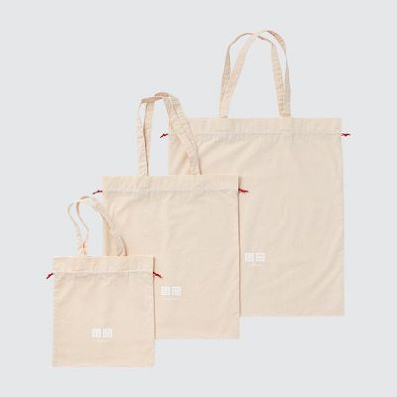 Bolsas Uniqlo Gift Mujer Blancas | 713025_PE