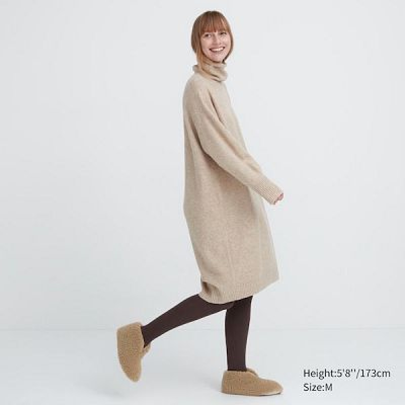 Botas Uniqlo Fleece Room Shoes Faux Shearling Mujer Blancas | 58147_PE