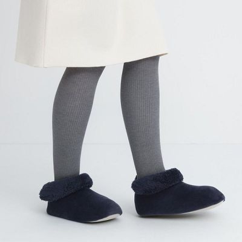 Botas Uniqlo Fleece Room Shoes Velour Mujer Marrones | 271436_PE