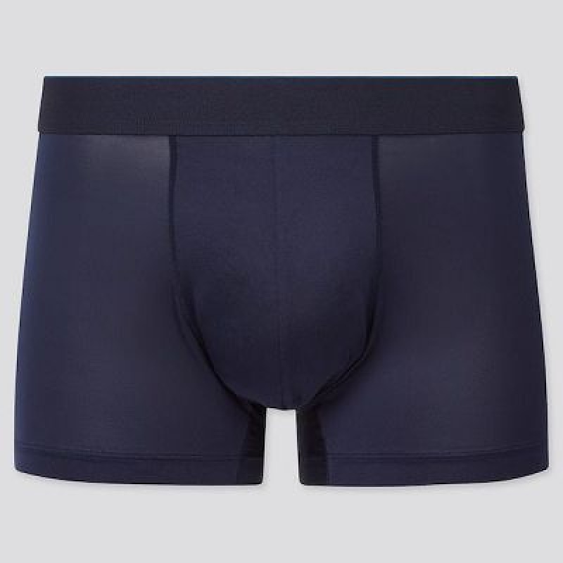 Bragas Uniqlo AIRism Low-Rise Boxer Hombre Azul Marino | 958420_PE