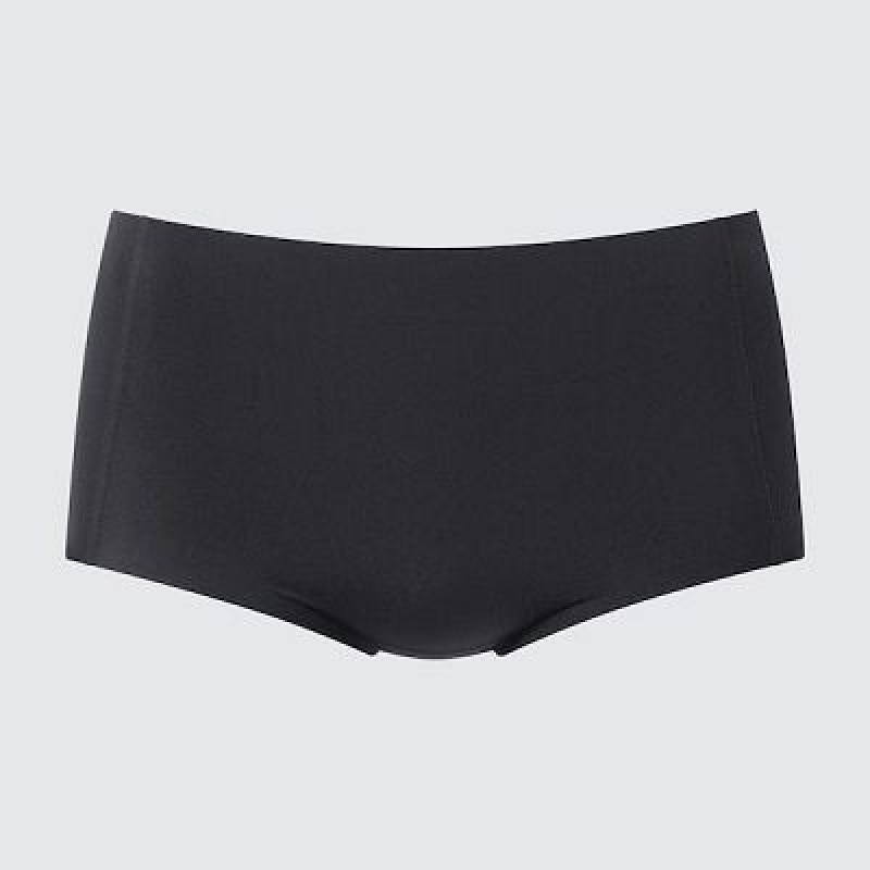 Bragas Uniqlo AIRism Ultra Seamless High-Rise Mujer Negras | 86539_PE