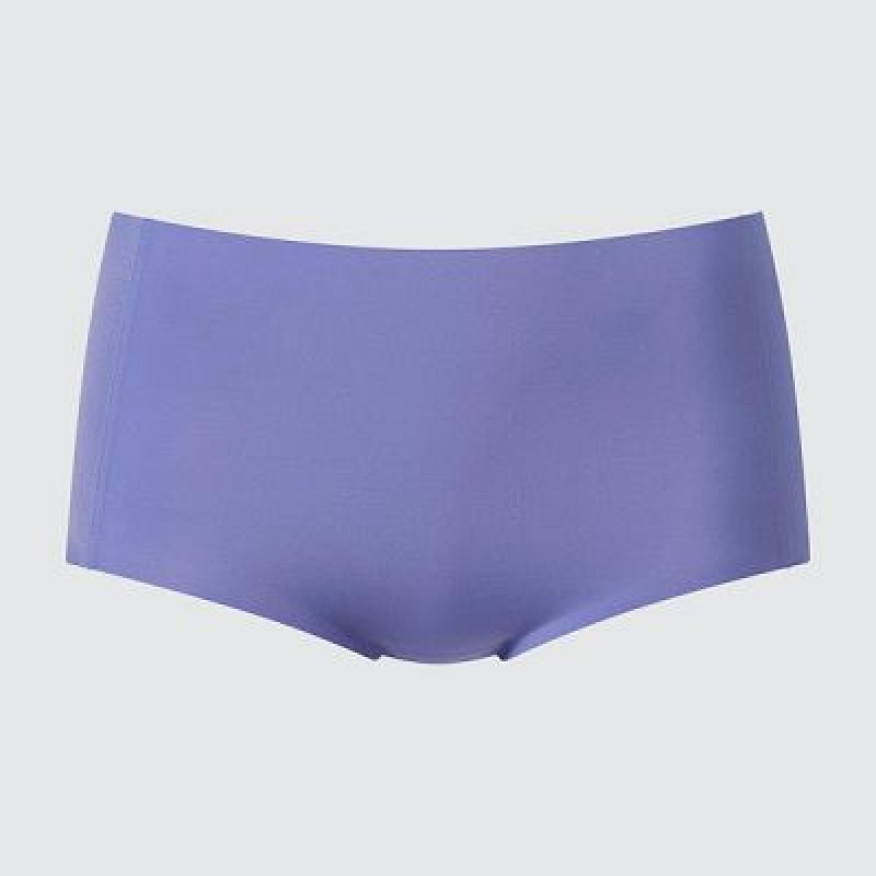 Bragas Uniqlo AIRism Ultra Seamless High-Rise Mujer Azules | 186340_PE