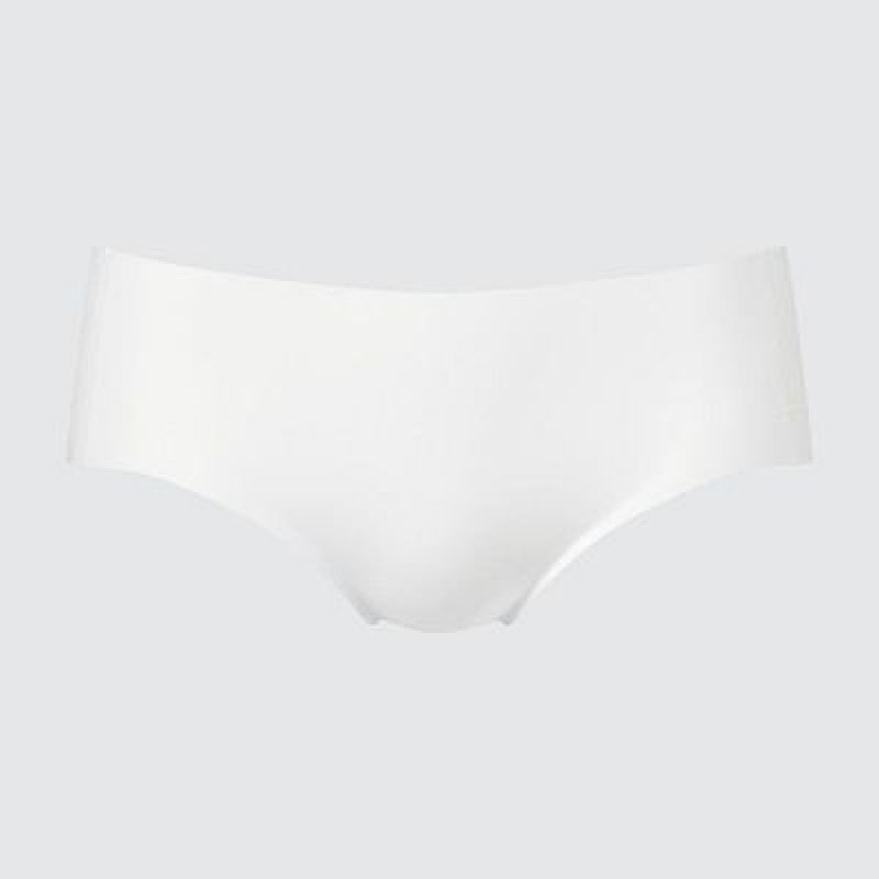 Bragas Uniqlo AIRism Ultra Seamless Hiphugger Mujer Blancas | 817465_PE