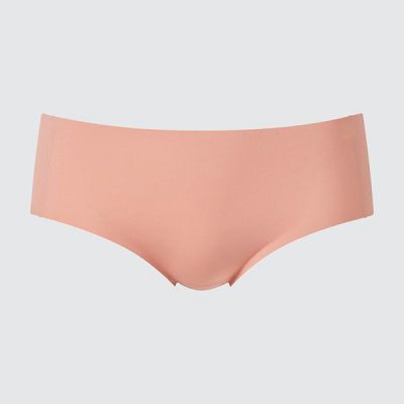 Bragas Uniqlo AIRism Ultra Seamless Hiphugger Mujer Rosas | 940562_PE