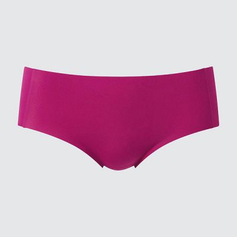 Bragas Uniqlo AIRism Ultra Seamless Hiphugger Mujer Rojas | 214690_PE