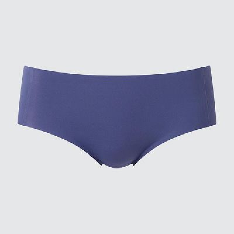 Bragas Uniqlo AIRism Ultra Seamless Hiphugger Mujer Azules | 851692_PE