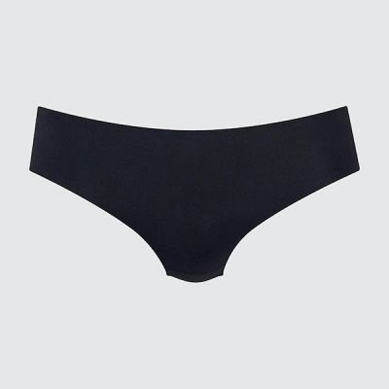 Bragas Uniqlo AIRism Ultra Seamless Regular Mujer Negras | 259836_PE