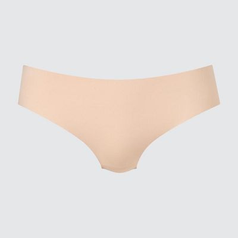 Bragas Uniqlo AIRism Ultra Seamless Regular Mujer Beige | 91324_PE