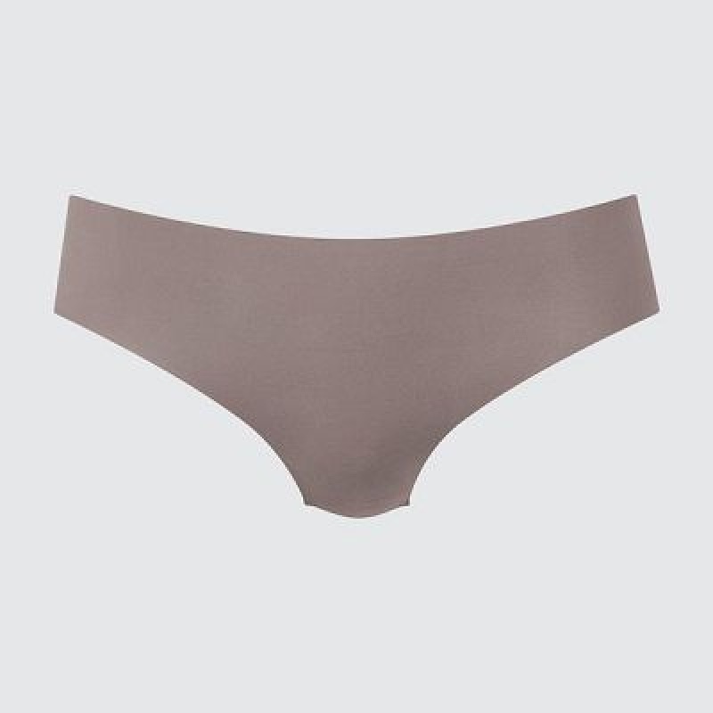 Bragas Uniqlo AIRism Ultra Seamless Regular Mujer Marrones | 187329_PE