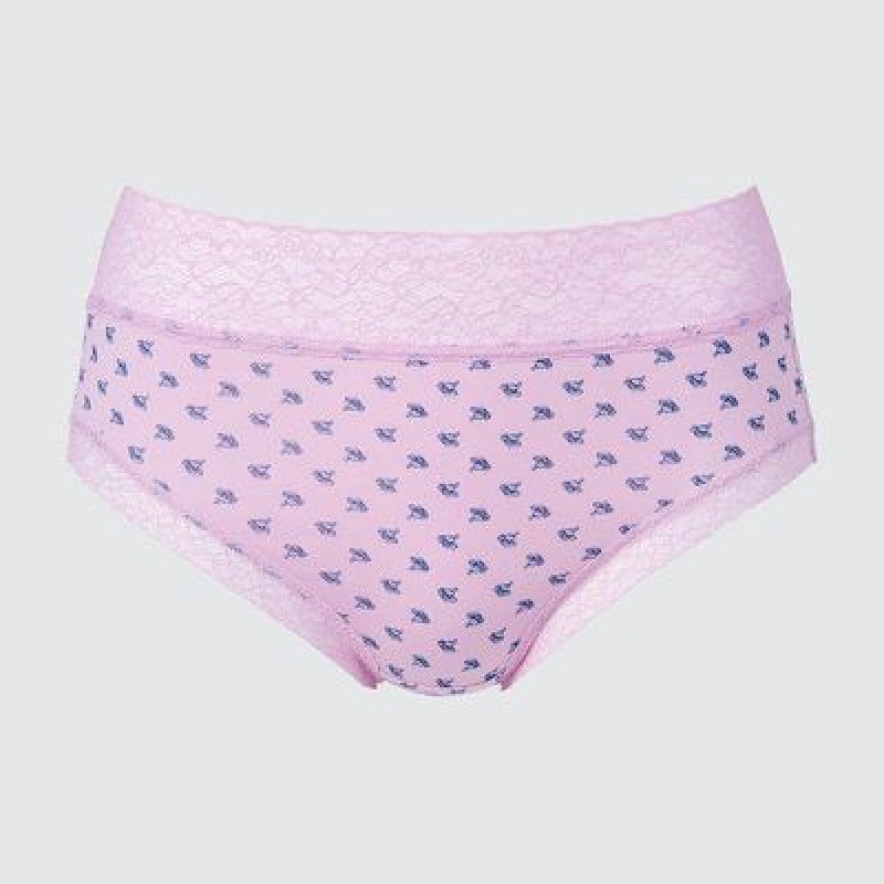 Bragas Uniqlo High-Rise Mujer Rosas | 104538_PE