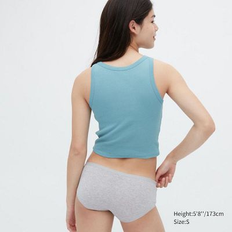 Bragas Uniqlo Plain Hip Huggers Mujer Negras | 859017_PE