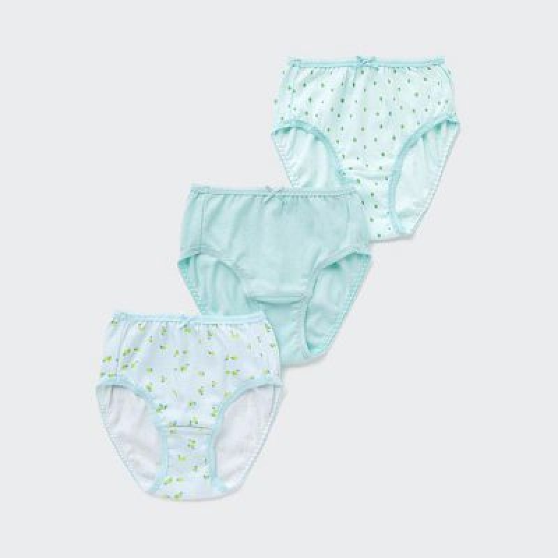 Bragas Uniqlo Shorts (Set of 3) Niños Verde | 581406_PE