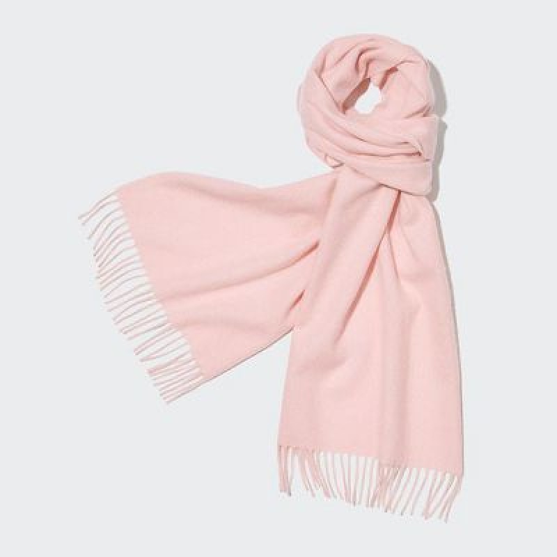 Bufandas Uniqlo Cashmere Mujer Rosas | 543067_PE