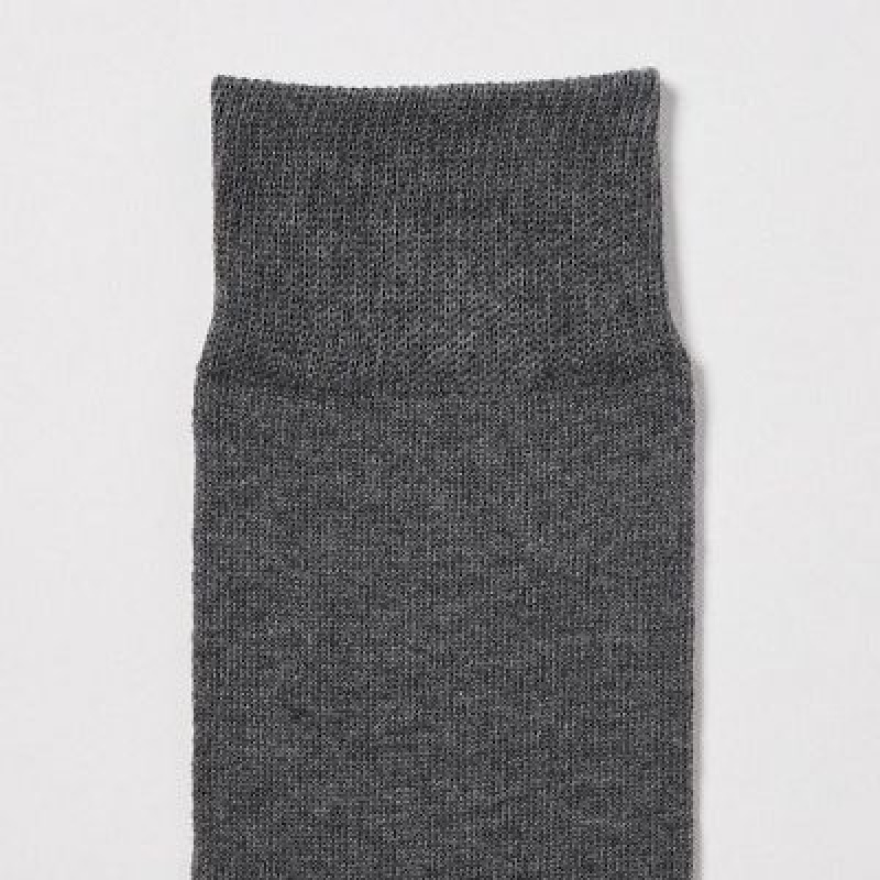 Calcetines Uniqlo 2 Pairs Hombre Gris | 459871_PE