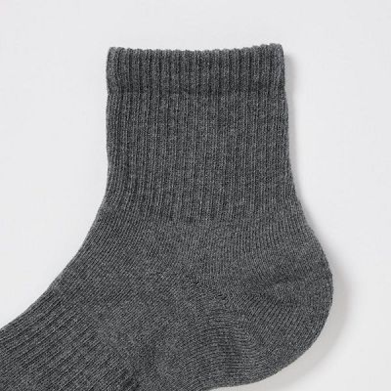 Calcetines Uniqlo Crew Pile Lined (3 Pairs) Mujer Blancas | 265107_PE