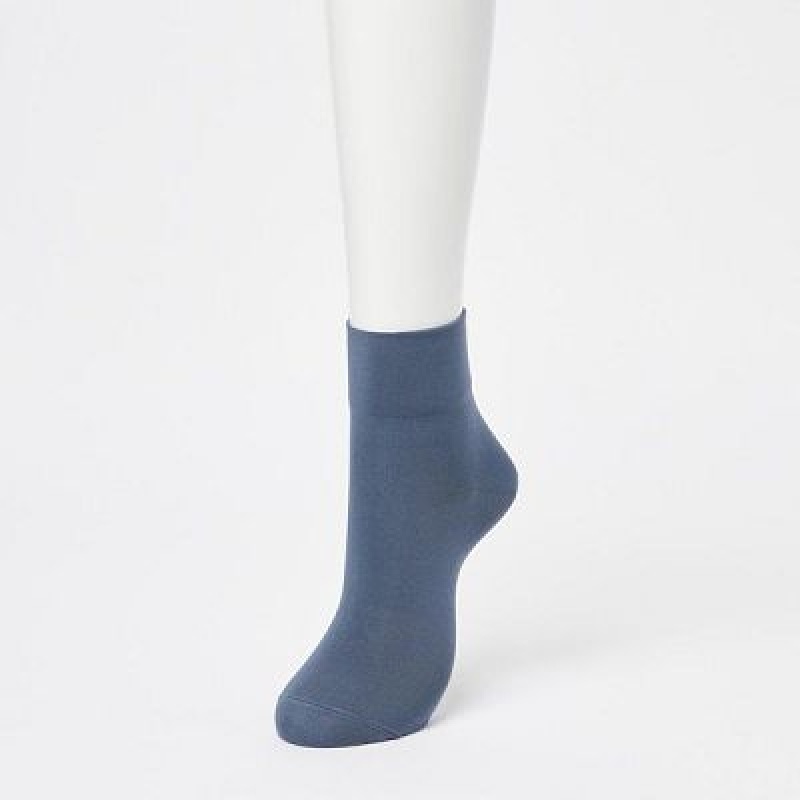 Calcetines Uniqlo Crew Tapered (3 Pairs) Mujer Blancas | 41623_PE