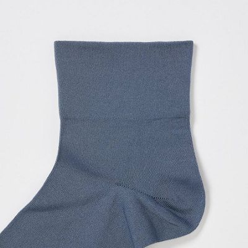 Calcetines Uniqlo Crew Tapered (3 Pairs) Mujer Blancas | 41623_PE